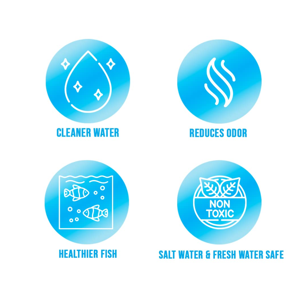 MICROBE-LIFT Algaway 5.4 Liquid Algae Control | Clears Green Water | Eradicates String Algae | Fish & Plant Safe | FW+SW
