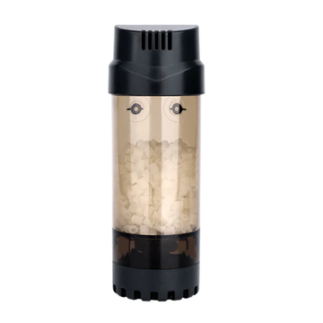 AQQA AQ010-L Aquarium Fluidized Moving Bed Filter | Silent Tumbling V1 Media | Beneficial Bacteria Growth