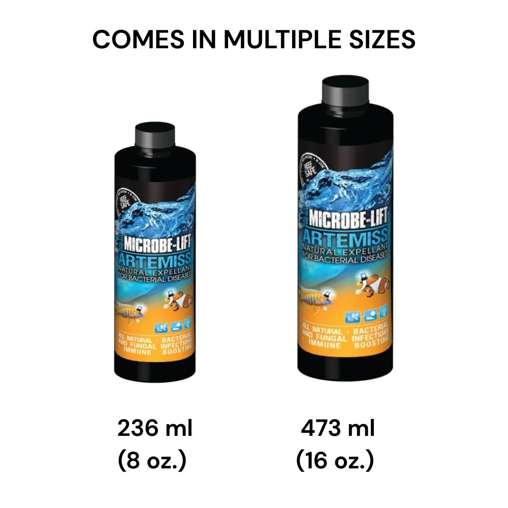 MICROBE-LIFT Artemiss | Natural Expellent For Bacterial & Fungal Diseases. Heals Wounds, Immunity Boost, Antibiotic-Free