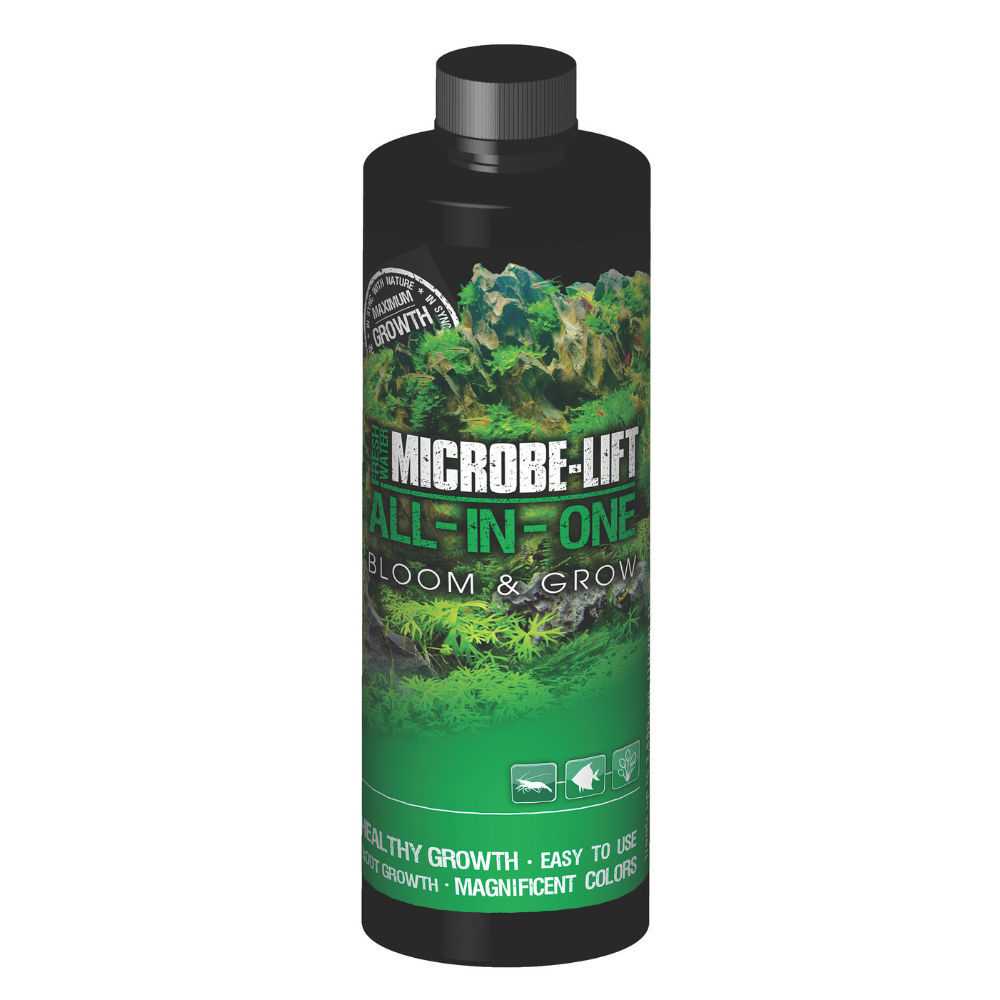 MICROBE-LIFT All-in-One Bloom & Grow | Comprehensive Aquatic Plant Supplement | Boosts Plant & Root Growth & Color
