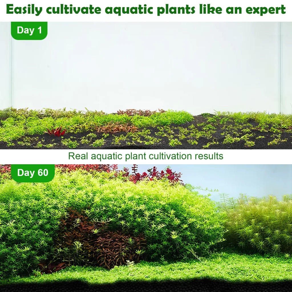 HYGGER HC002 Aquarium Substrate Soil for Plants | Stable Water Quality | No Pulverizing | Nutrient Rich | Added Trace Elements
