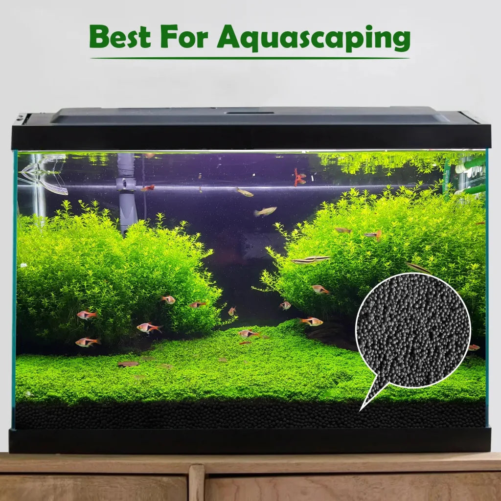 HYGGER HC002 Aquarium Substrate Soil for Plants | Stable Water Quality | No Pulverizing | Nutrient Rich | Added Trace Elements