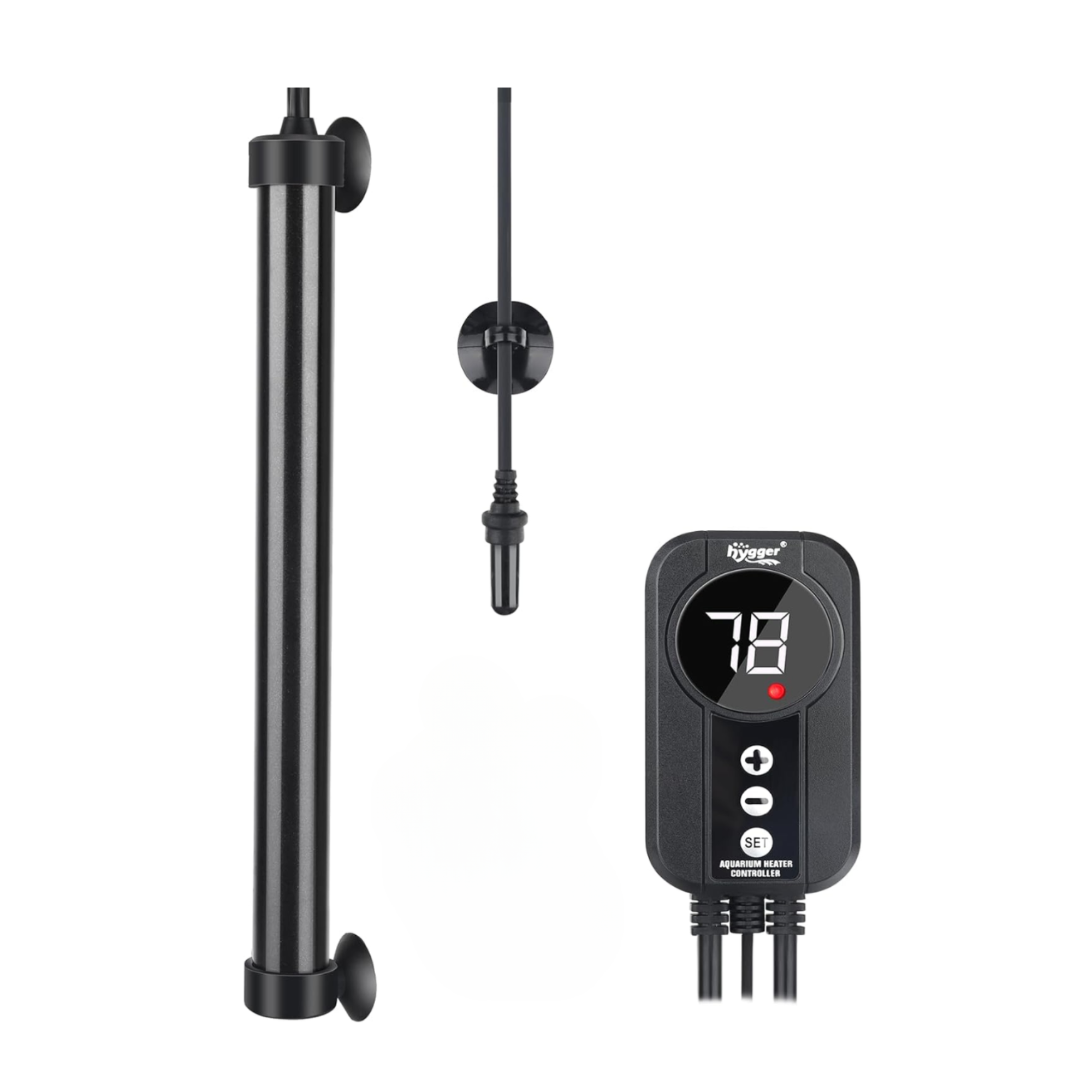 HYGGER HG085 Smart Titanium Heater | Digital Controller &Temperature Probe | Precise Heating | Auto Shut-off Feature