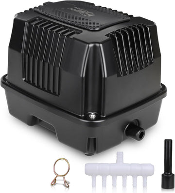 HYGGER HG125‑30 (18W) Linear Pond Aerator/Air Pump | Powerful Oxygen Output | Pure Copper Motor | 6 Outlets | Quiet Flow