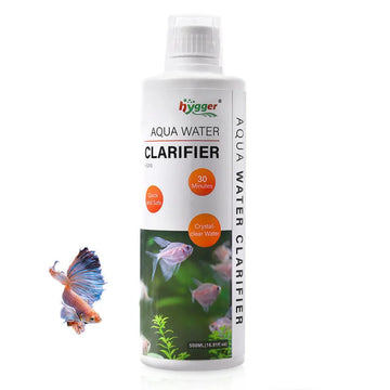 HYGGER HG210 Water Clarifier | Clears Cloudy Water | 30min Action | Clumps Particles | Balances pH and kH | Salt & Fresh