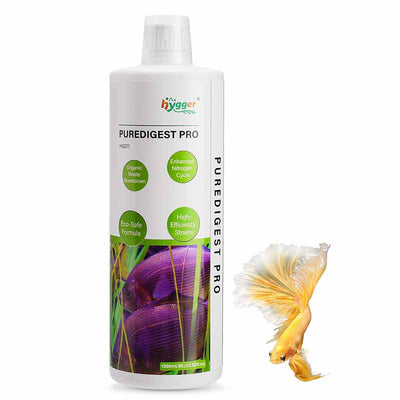 HYGGER HG211 Aqua PureDigest Pro | Organic Waste Breakdown | Enhanced Nitrification | Maintains Healthy Ecosystem