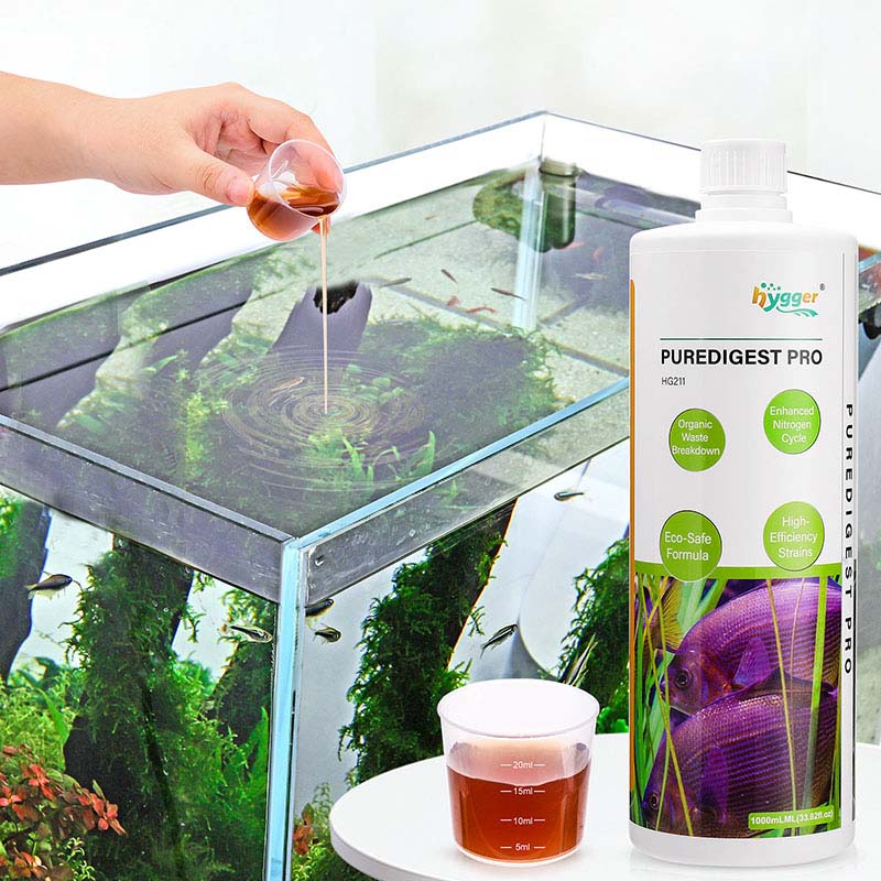 HYGGER HG211 Aqua PureDigest Pro | Organic Waste Breakdown | Enhanced Nitrification | Maintains Healthy Ecosystem