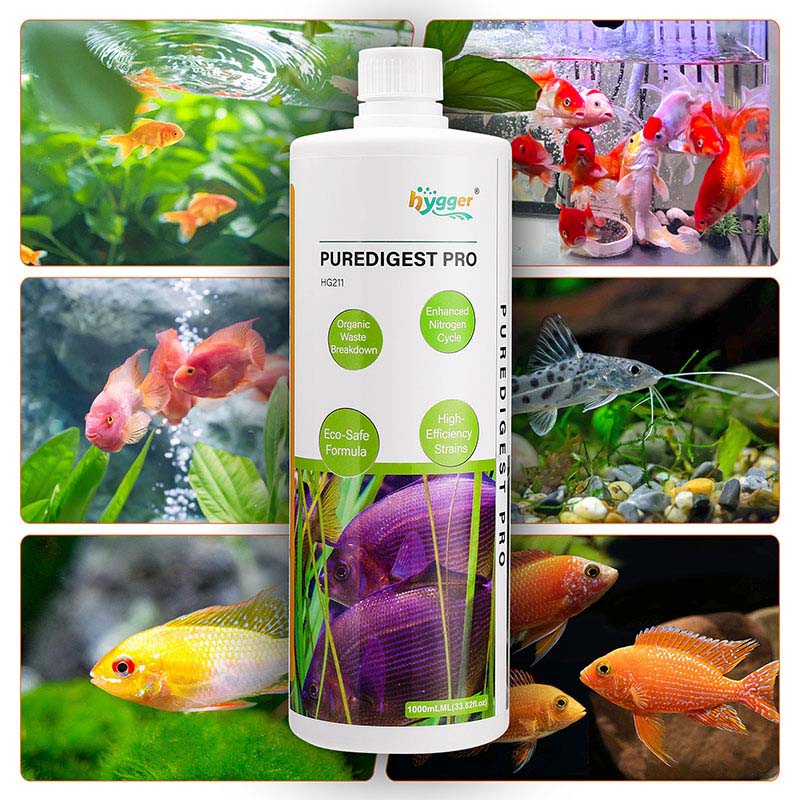 HYGGER HG211 Aqua PureDigest Pro | Organic Waste Breakdown | Enhanced Nitrification | Maintains Healthy Ecosystem