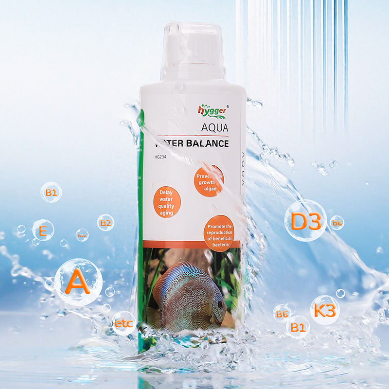 HYGGER HG234 Aqua Water Balance | Beneficial Bacteria Growth | Essential Vitamins & Amino Acids | Reduces Algae Growth