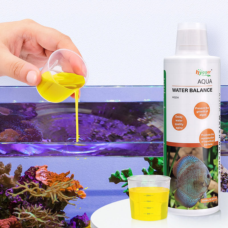 HYGGER HG234 Aqua Water Balance | Beneficial Bacteria Growth | Essential Vitamins & Amino Acids | Reduces Algae Growth