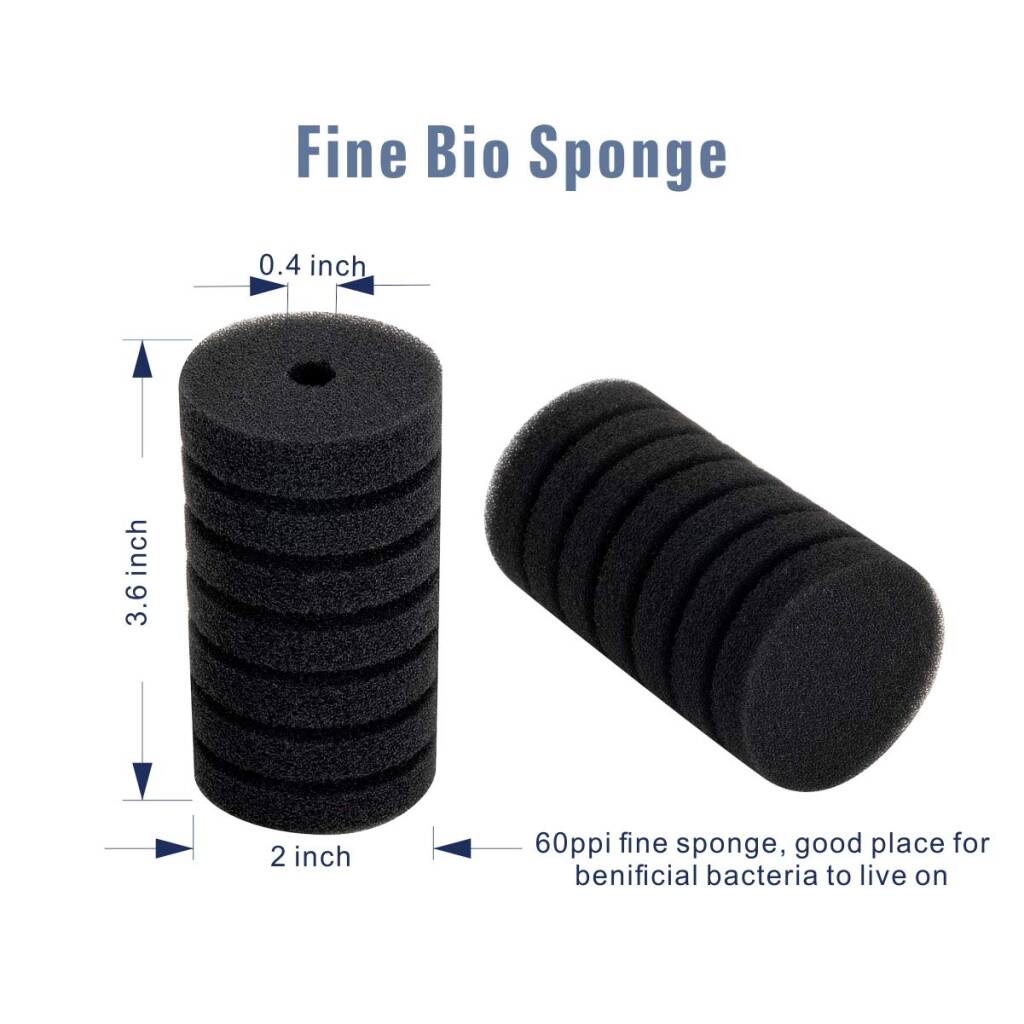 HYGGER HG908-SINGLE-M High Quality Fine Sponge Filter | Integrated Filtration I Adjustable Outlet I Compact Design