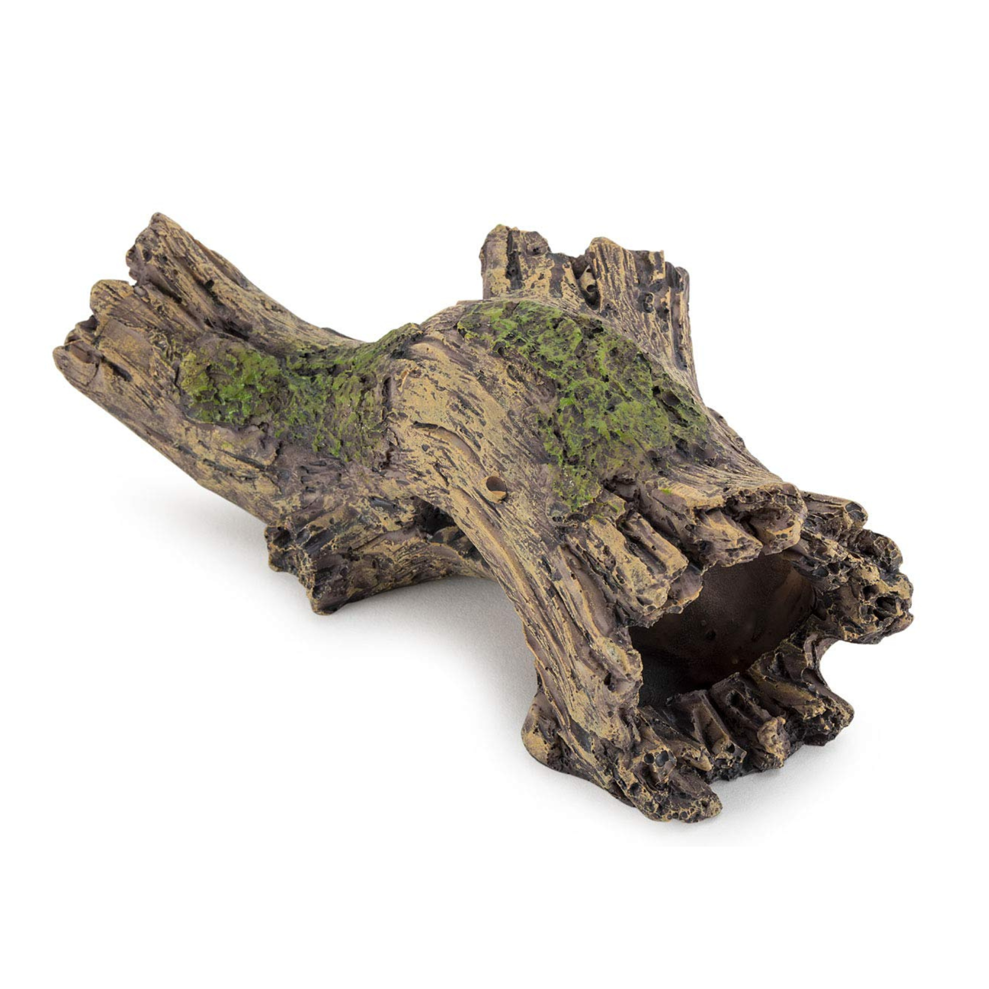 HYGGER HG910 Tunnel Log Aquarium Ornament | Realistic wood Look | Non-Toxic & Odorless | Natural Hiding & Resting Spots