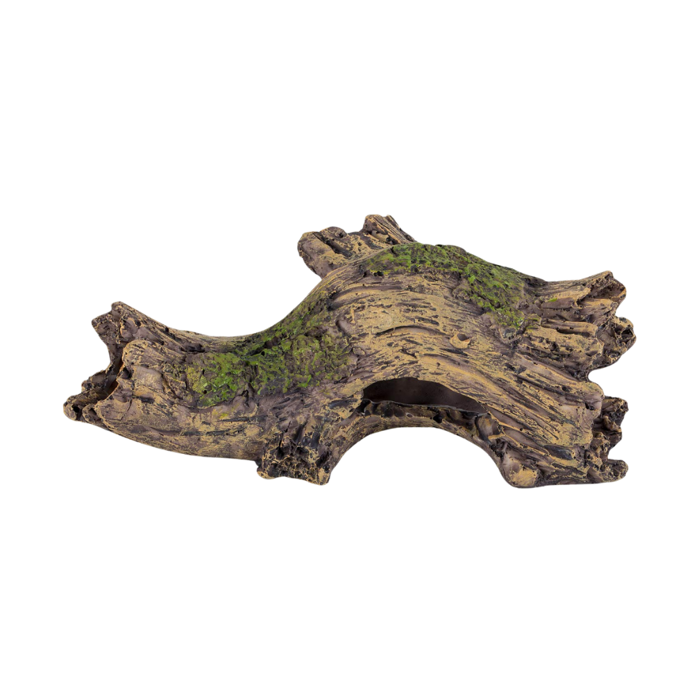 HYGGER HG910 Tunnel Log Aquarium Ornament | Realistic wood Look | Non-Toxic & Odorless | Natural Hiding & Resting Spots