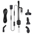 HYGGER HG955-DC 5-in-1 Adjustable Electric Aquarium Gravel Cleaner | IPX8 Waterproof | Powerful Flow & Low-Level Pumping