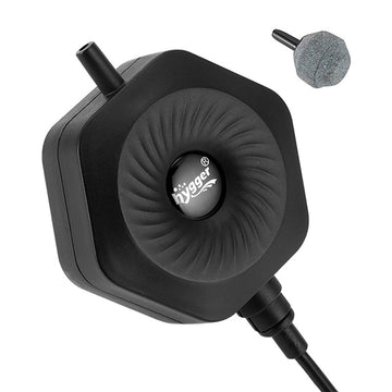 HYGGER HG971 Piezoelectric Mini Air Pump for Small Tanks | Ultra-Compact & Lightweight | Energy Efficient | Ultra-Silent