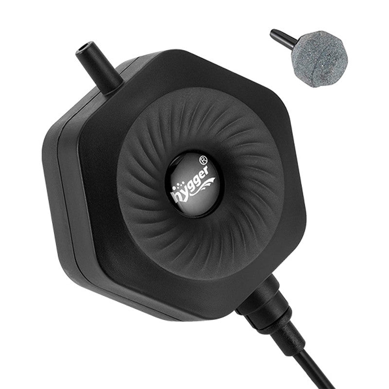 HYGGER HG971 Piezoelectric Mini Air Pump for Small Tanks | Ultra-Compact & Lightweight | Energy Efficient | Ultra-Silent