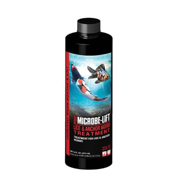 MICROBE-LIFT Lice & Anchor Worm Treatment | Best for Goldfish, Koi & Scaleless Fish | Protects Biological Filtration