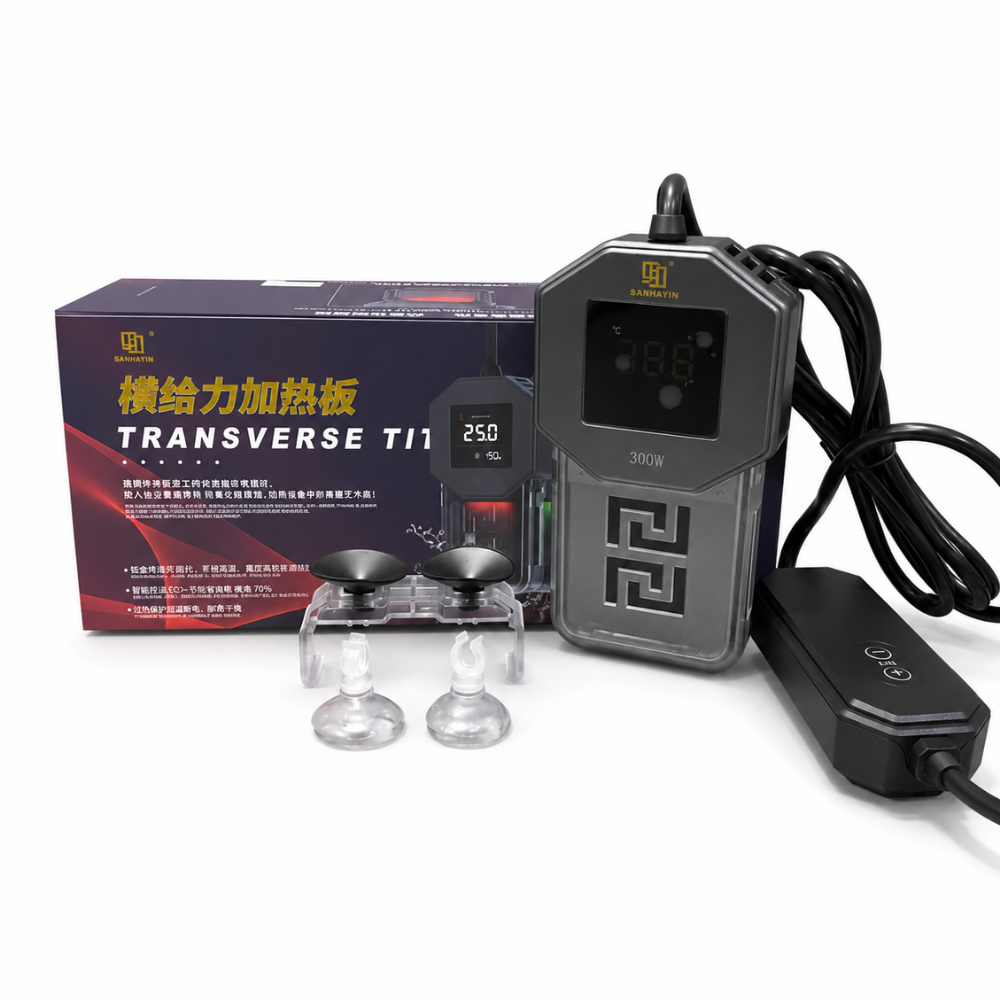 MAYIN MY-TT Transverse Titanium Heater | External Controller | Fast & Stable Heating | Energy Saving | Temp Display