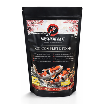 NISHIKIGOI Koi Complete Food | High-Protein, Low Ash Formula | Enhanced Color & Vitality | Gut Health & Immunity Support