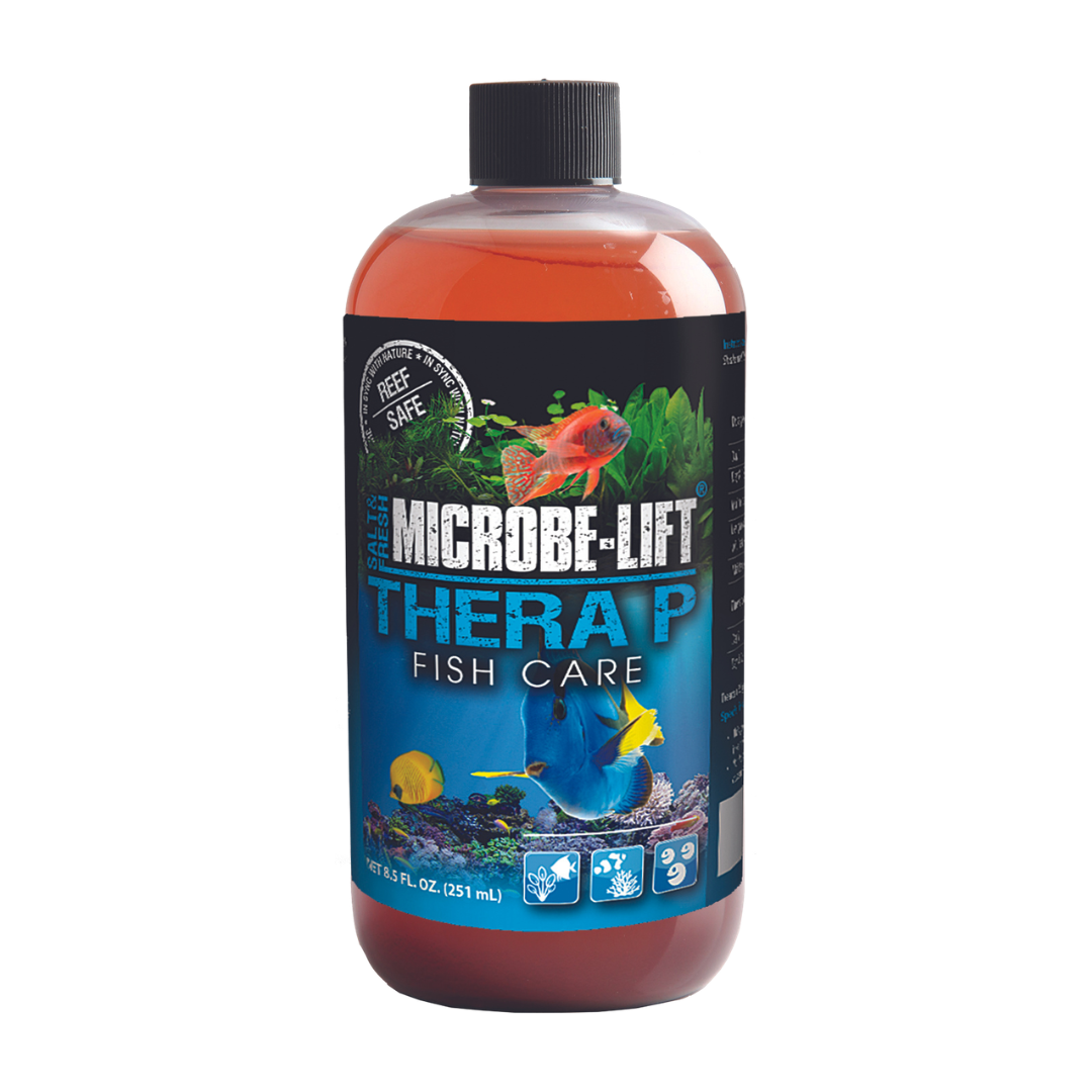 MICROBE-LIFT Thera P | Live Beneficial Bacteria | Reduces Stress & Loss | Improves Fish Health, Immunity & Water Quality