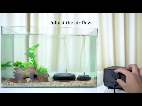 HYGGER HG981-10W Air Pump for Medium Large Tanks | Energy-Efficient | Universal Compatibility | Copper Motor | 965 LPH