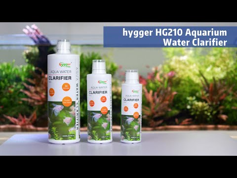 HYGGER HG210 Water Clarifier | Clears Cloudy Water | 30min Action | Clumps Particles | Balances pH and kH | Salt & Fresh