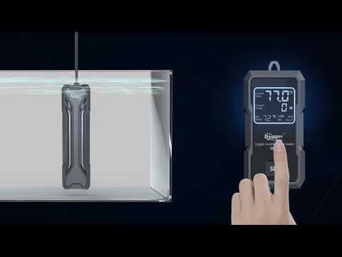 HYGGER HG043 Explosion-Proof Covered Quartz Glass Heater | Precise Heating | Overheat Protection | Memory Function