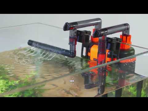 HYGGER HG108 Hang-On-Back Mini Canister Aquarium Filter | 3-in-1 Filtration I Compact Hang-On Design I Quiet Operation