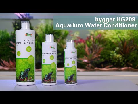 HYGGER HG209 All-in-One Water Conditioner+ | Eliminates Chlorine & Heavy Metals | Protects Slime Coat | pH Stabilizer