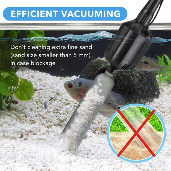 HYGGER-HG-955-DC, Electric Aquarium Gravel Cleaner (5-in-1)