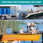 HYGGER - HG067-10W, Rechargeable Aquarium Pond Air Pump