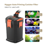 HYGGER - HG101 Ultra-Quiet External Canister Filter with UV Sterilizer & Auto Priming