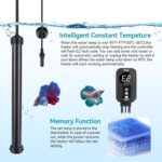 Hygger - HG085-500W, Titanium Heater with Digital LED Controller and Temperature Probe