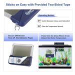 HYGGER- HG073-L, Stickable Digital Aquarium Thermometer with LCD Display