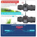HYGGER - HG066-1000W​, Adjustable Fish Tank Heater with LED Digital Display
