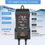 HYGGER - HG115-1200W, Large Adjustable Fish Tank Heater with Intelligent Automatic Power-Off System