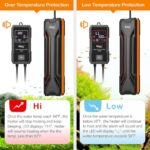 HYGGER- HG113-800W, Submersible Fish Tank Heater