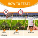 HYGGER - HG006-100, 8-in-1 Aquarium Test Strips for Freshwater & Saltwater