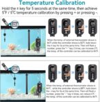 Hygger - HG085-500W, Titanium Heater with Digital LED Controller and Temperature Probe
