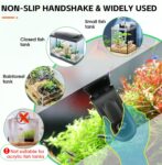 HYGGER - HG953-S, Magnetic Aquarium Glass Cleaner with Scraper