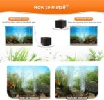 HYGGER - HG095-4W, Strong Aquarium Air Pump for Medium Large Fish Tank