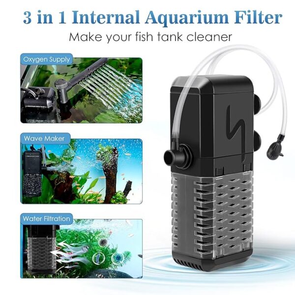 AQQA Aquarium Internal Filter AQ047-6W