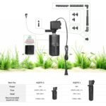 AQQA 4-in-1 Submersible Fish Tank Internal Filter – AQ070-12W