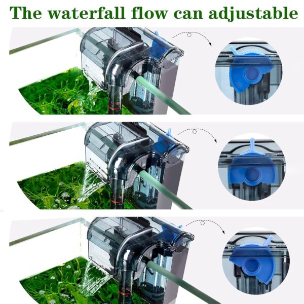 AQQA Aquarium Hang-On Power Filter – AQ106