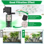 AQQA 4-in-1 Submersible Fish Tank Internal Filter – AQ070-12W