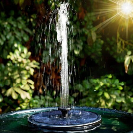 HYGGER HG‑983 Solar Fountain Pump for Garden Pool
