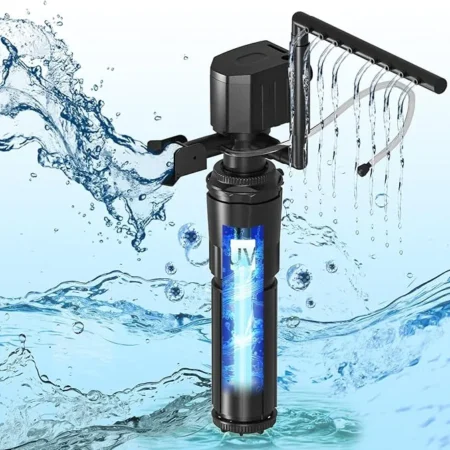 HYGGER HG139 Aquarium Filter with U-V Light