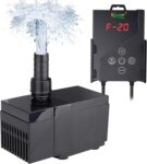 HYGGER HGY0004 Aquarium Water Pump with Intelligent Controller, DC 24V Ultra Quiet Powerhead