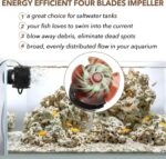HYGGER HG112-14W 24/7 Mode Custom Current Aquarium Wave Maker