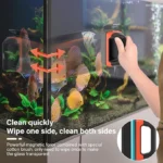 HYGGER HG127-S Floating Scrubber Brush Glass Algae Magnet Cleaning Tool